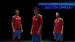 España presentó la camiseta con la que jugará la Eurocopa 2012