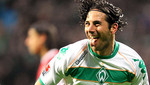 Werder Bremen venció 4-1 al Wolfsburgo con gol de Pizarro