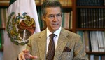 Embajador de México: 'Perú tiene derecho a evaluar la imposición de visa'