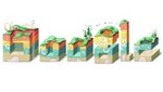 Geólogo inspira 'doodle' ecológico en Google