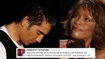 Alejandro Fernández lamenta la muerte de Whitney Houston