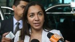 Marisol Espinoza acudirá al Congreso para informar sobre viaje a Cuba