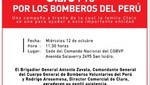 Claro se suma a campaña a favor de los bomberos