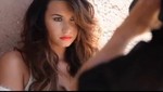 Demi Lovato en la sesión de fotos para Unbroken (video)