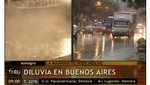 Tormenta y complicaciones en Buenos Aires