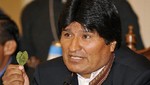 Evo Morales: 'Los productores de la hoja de coca no somos narcotraficantes'