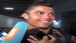 Video: Cristiano Ronaldo corrigió a un periodista