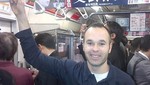 Andrés Iniesta de turista por Tokio