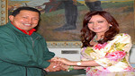 Hugo Chávez felicitó a Cristina Fernández
