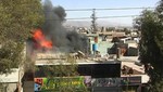 Arequipa: incendio arrasó con tienda deportiva