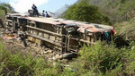 Ayacucho: Accidente de carretera deja un muerto y más de 40 heridos