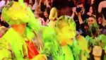 Kids Choice Awards 2012: Justin Bieber fue bañado en líquido verde al recibir su premio (Video)