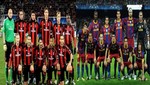 Conozca las alineaciones del Barcelona vs. A.C Milan
