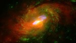 La NASA capta la evolución de una galaxia