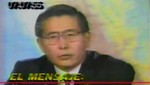 20 años después: Recuerda el mensaje a la nación de Alberto Fujimori el día que disolvió el Congreso (video)