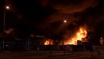 Incendio consumió grifo clandestino en Barranca