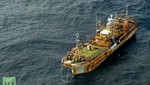 Estados Unidos derribó barco fantasma japonés
