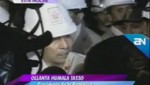 Ollanta Humala responsabilizó a la minería informal por mineros atrapados