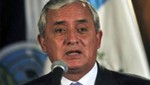 Otto Pérez Molina es el nuevo presidente de Guatemala