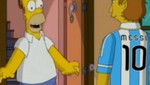 Lionel Messi visita a Los Simpsons (VIDEO)