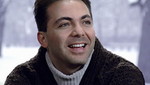 Cristian Castro emocionado con el beso de un hombre