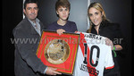 Hinchas de River Plate molestos con Justin Bieber