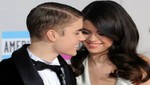 Justin Bieber y Selena Gómez a besos en el juego de los Lakers (Foto)