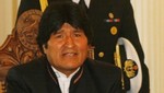 Presidente Evo Morales desayunó con niños trabajadores
