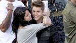 Selena Gómez asiste a la filmación del clip de Justin Bieber (Video)