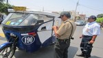 Intervienen a conductores de mototaxis en Barranco para verificar documentación en orden