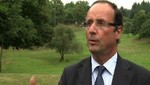 Hollande sobre victoria en primera vuelta: 'El pueblo sancionó a Sarkozy'