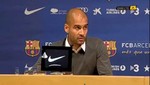 Vea el momento del anuncio de la despedida de Pep Guardiola en Barcelona (video)