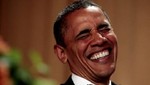 Barack Obama se burla de Mitt Rommey durante cena en la Casa Blanca