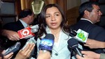 Marisol Espinoza por Astuquillca: 'La prensa no debe difundir mentiras'