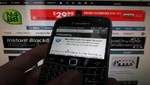 BlackBerry lanzó una aplicación para ciegos