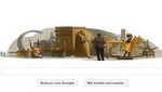 Google homenajea al arqueólogo inglés Howard Carter con un doodle