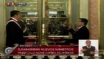 Ollanta Humala tomó juramento a ministros de Defensa, Interior y Producción