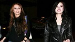 Miley Cyrus y Demi Lovato disfrutaron hasta la madrugada