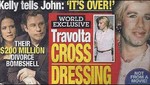 Publican fotos del actor John Travolta vestido de mujer