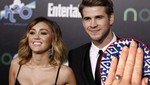Actriz y cantante Miley Cyrus se compromete con Liam Hemsworth