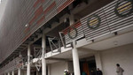 [VIDEO] Camión se estrella en el Estadio Nacional y daña Laureles Deportivos