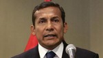 Ollanta Humala solicitó a los poderes del Estado retomar lucha contra la corrupción