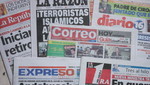 Vea las portadas de los principales diarios peruanos para hoy domingo 10 de junio