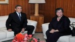 Ministro Calle busca reforzar cooperación de EE.UU. durante reunión con embajadora Likins
