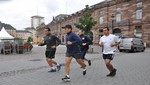 Presidente Ollanta Humala salió a hacer deporte en su último día de la gira europea