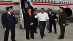 Ollanta Humala arribó a Lima tras culminar su gira por Europa