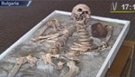 [VIDEO] Bulgaria: Expondrán esqueleto de supuesto vampiro