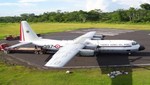 Panamericana Sur: Cabina de avión de la FAP cayó del tráiler que la transportaba
