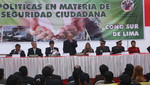 San Juan de Miraflores organizó fórum sobre Políticas en Materia de Seguridad Ciudadana