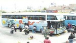 Supervisan salidas de buses interprovinciales por feriado largo